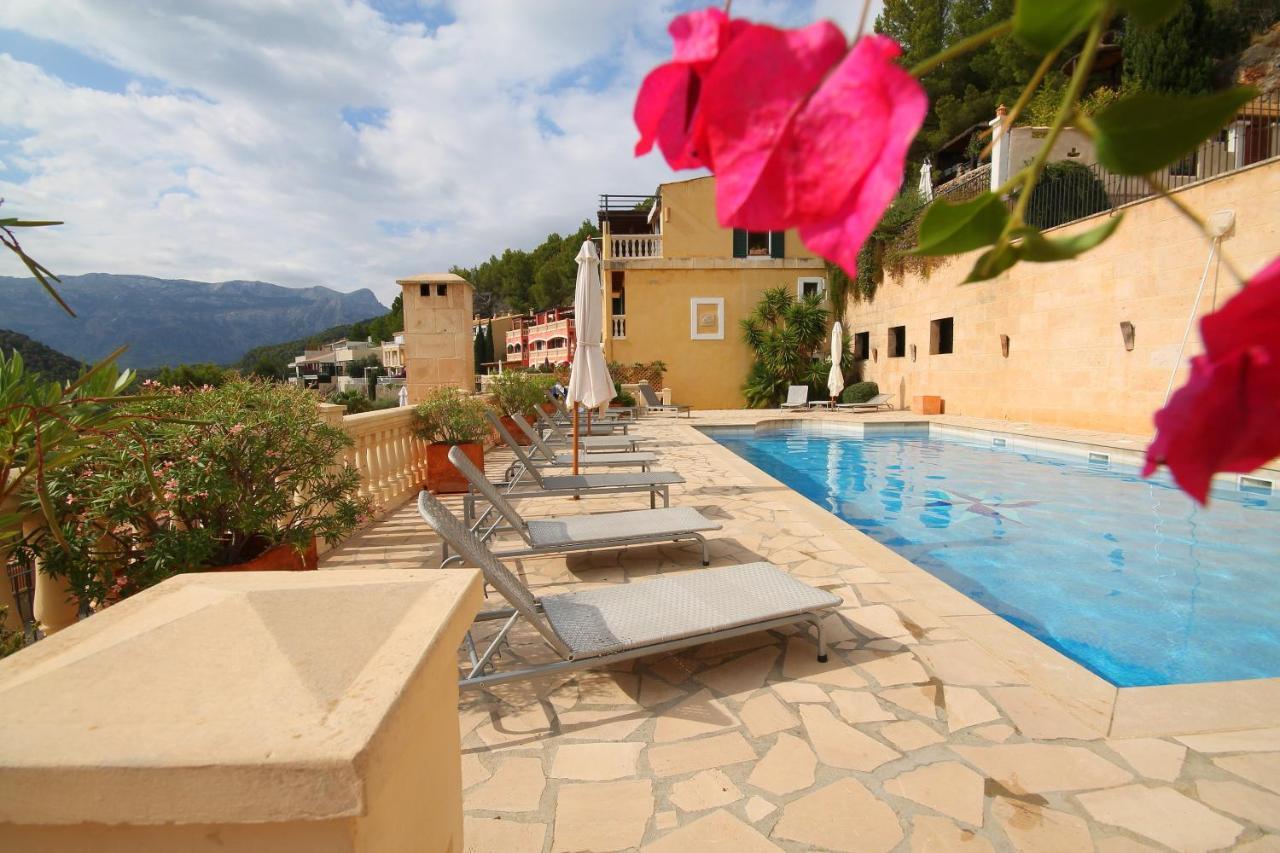 Casa Sol With Private Terrace, Garden, Pool, Beautiful View Apartment Port De Soller Bagian luar foto