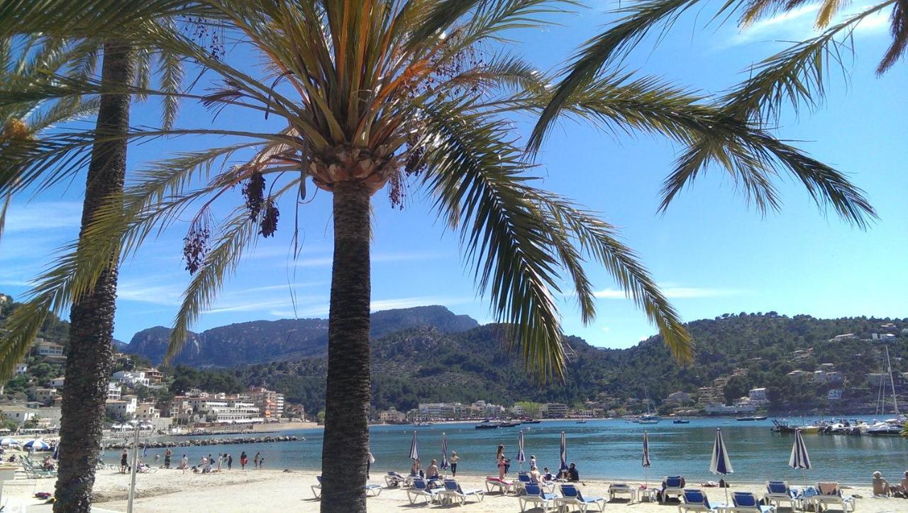 Casa Sol With Private Terrace, Garden, Pool, Beautiful View Apartment Port De Soller Bagian luar foto